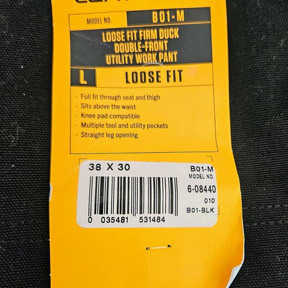 Carhartt Loose Fit Firm Duck Double-Front Utility Work Pant - Picture 7 of 11